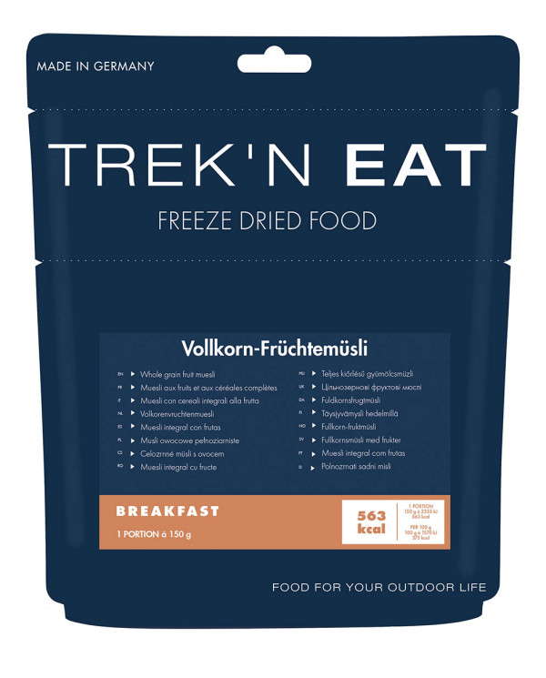 Trek 'n Eat, Whole Grain  Fruit Muesli