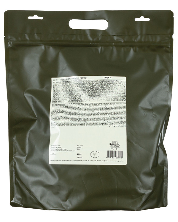 Trek 'n Eat, Day Ration Pack, "Type V"