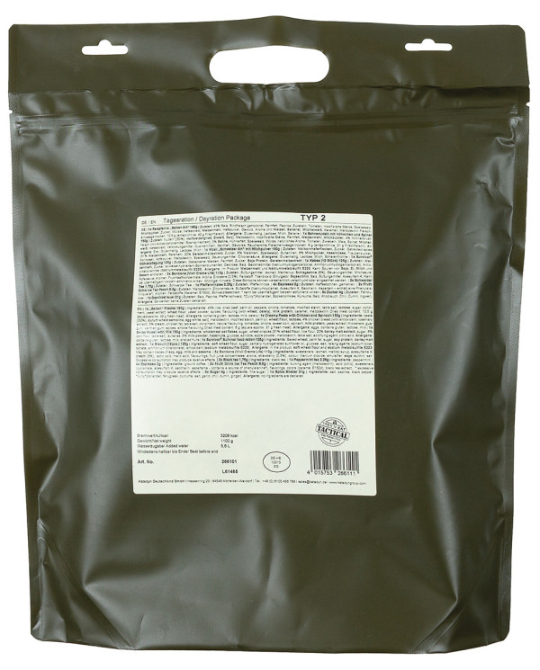Trek 'n Eat, Day Ration Pack, "Type II"