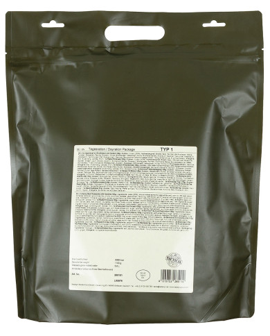Trek 'n Eat, Day Ration Pack, "Type I"
