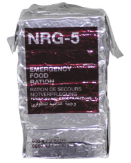 Emergency Rations, NRG-5, 500 g (9 bars)
