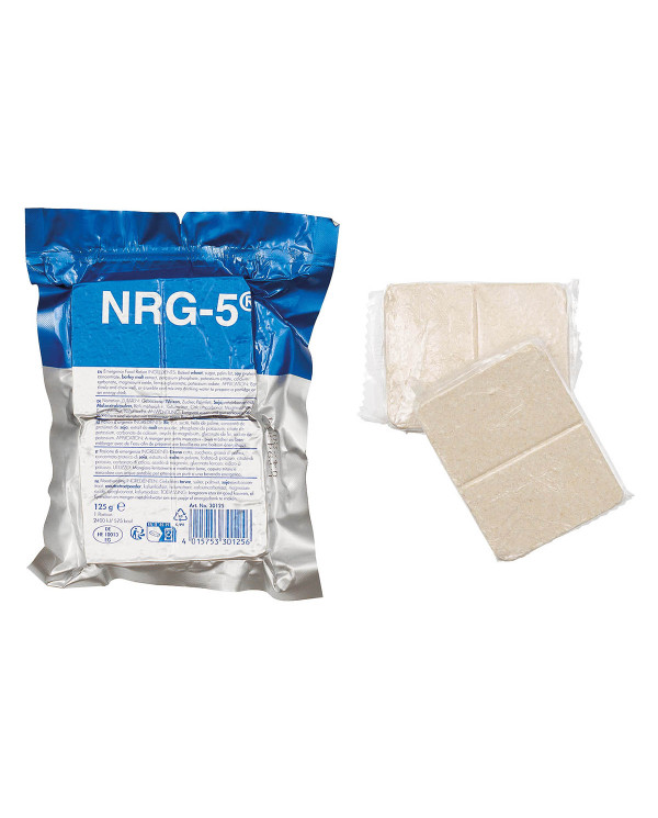 Emergency Rations, NRG-5, 125 g (2 bars)