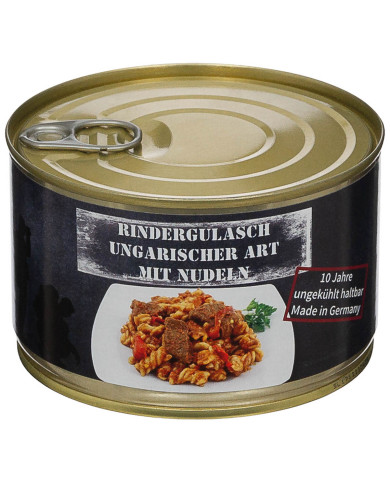 HU Beef Goulash with Noodles, canned, 400 g