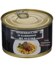 Beef Roulade with Noodles, canned, 400 g