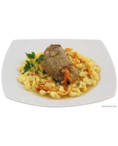 Beef Roulade with Noodles, canned, 400 g