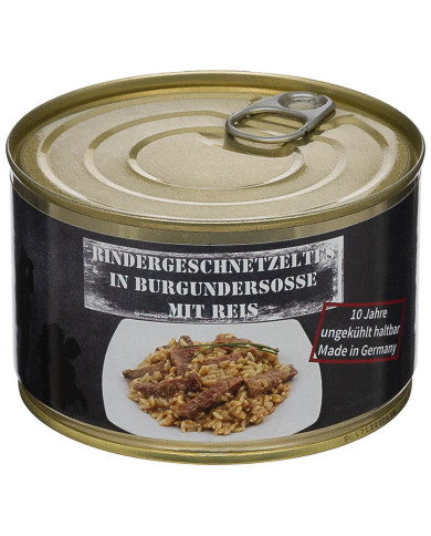Chopped Beef with Rice, canned, 400 g