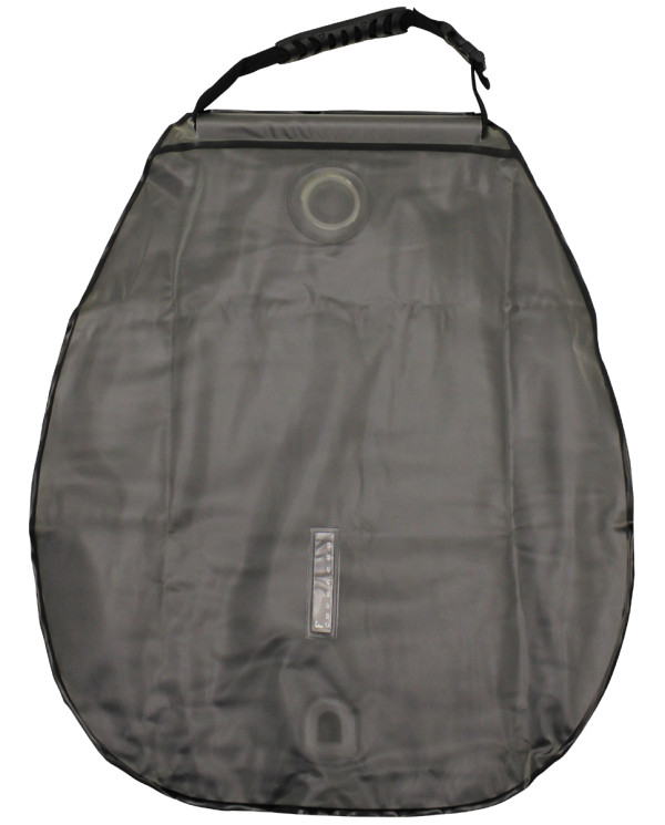 Solar Shower, "Deluxe", 20 l, OD green, with transport bag
