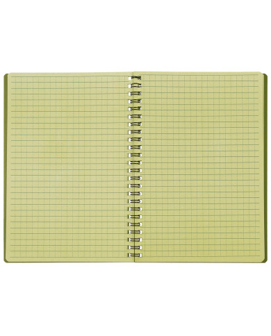 Notebook, waterproof,  spiral binding