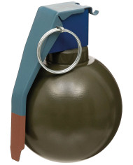 Hand Grenade, "M 67", OD green, Wood, decoration