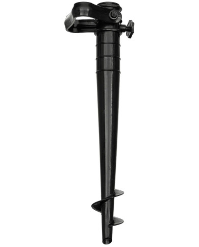 Parasol Holder, Plastic, black