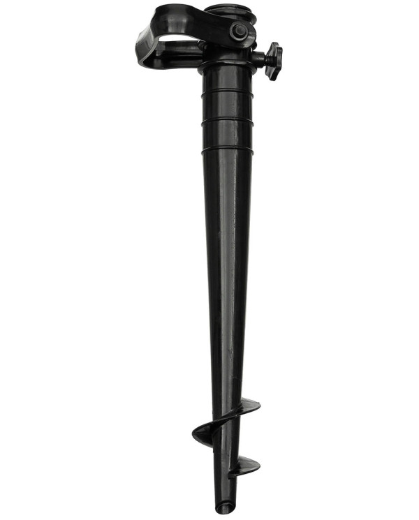 Parasol Holder, Plastic, black