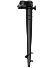 Parasol Holder, Plastic, black