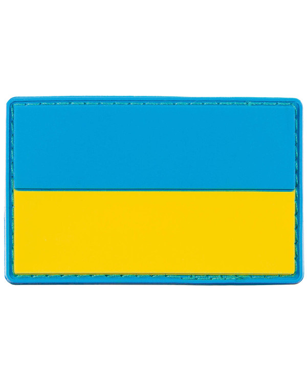 Hook-and-Loop Patch, Ukraine, 3D, ca. 8 x 5 cm