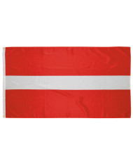 Flag, Latvia, Polyester, 90 x 150 cm