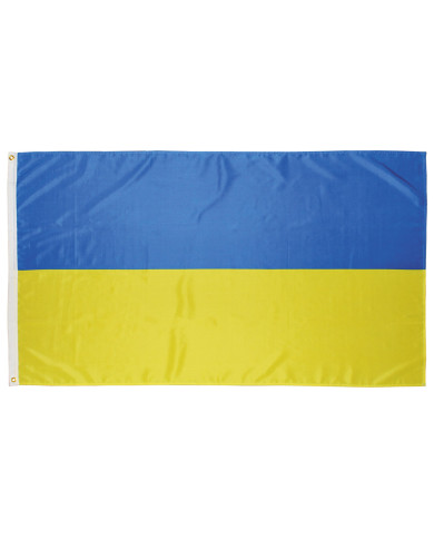 Flag, Ukraine, Polyester, 90 x 150 cm