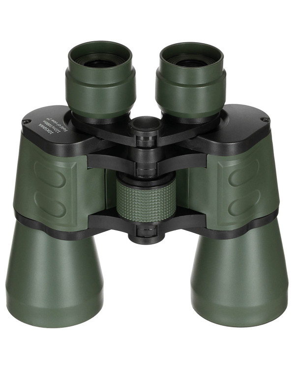 Binocular, foldable, 10 x 50, OD green, Ruby lens