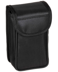Binocular, foldable, 10 x 25, black, Ruby lens