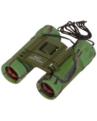 Binocular, foldable, 8 x 21, woodland, Ruby lens