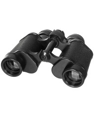 Binocular, 8 x 30, black, with leather case