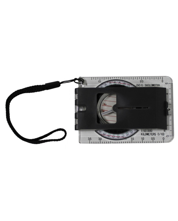 Map Compass, "Professional", transparent, plastic body