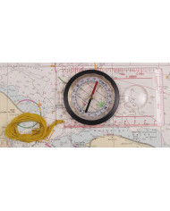 Map Compass, transparent,  plastic body