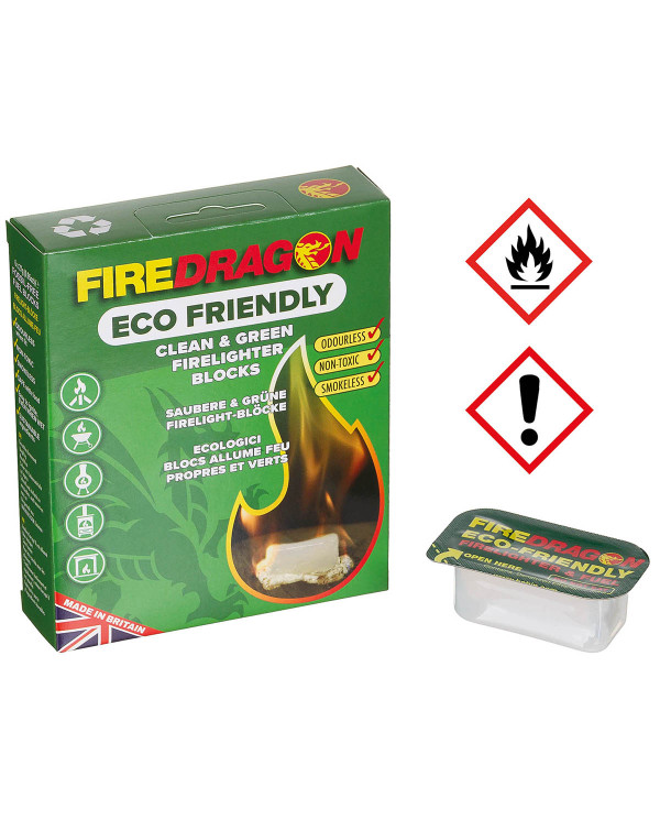 FIREDRAGON Solid Fuel Blocks, 162 g (6 blocks … 27 g)