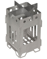 Outdoor Stove, "Hobo", large, Stainless Steel