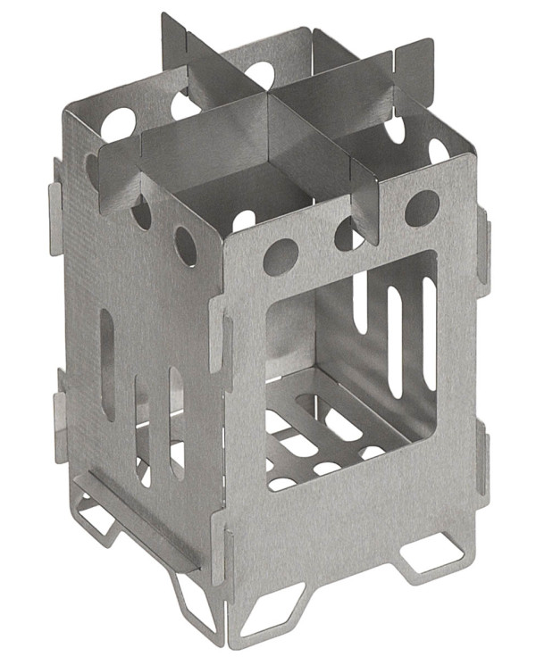 Outdoor Stove, "Hobo", small, Stainless Steel