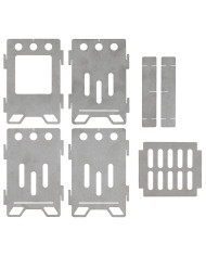 Outdoor Stove, "Hobo", small, Stainless Steel