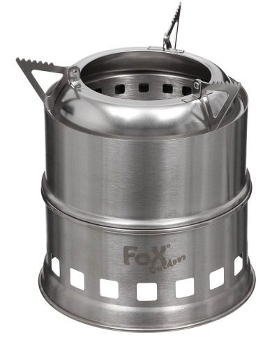 Outdoor Stove, "Forest", Stainless Steel