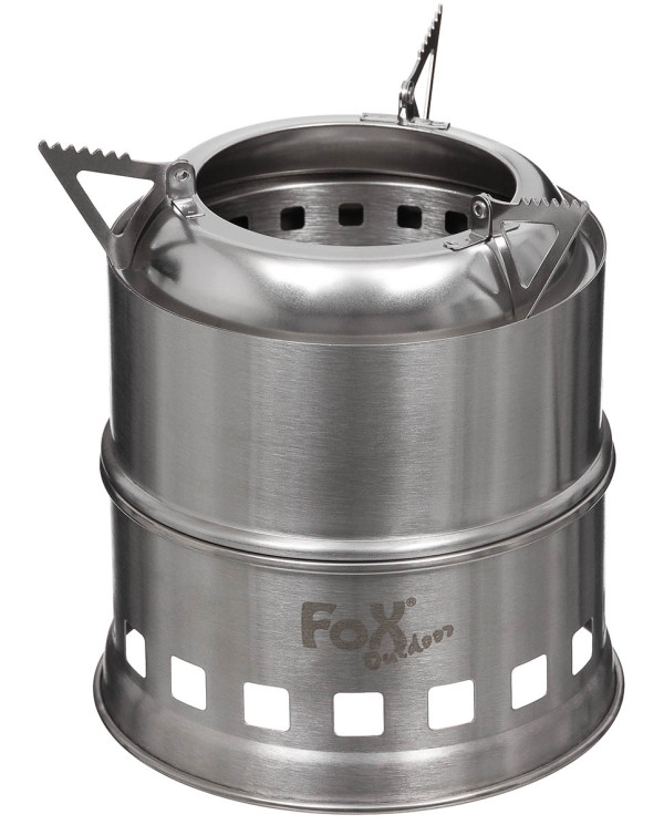 Outdoor Stove, "Forest", Stainless Steel
