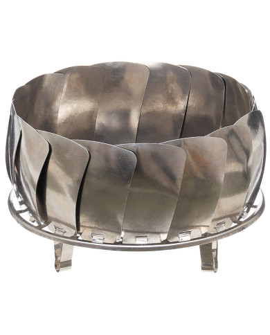 Fire Bowl, foldable, Stainless Steel, ca. 27 x 8 cm
