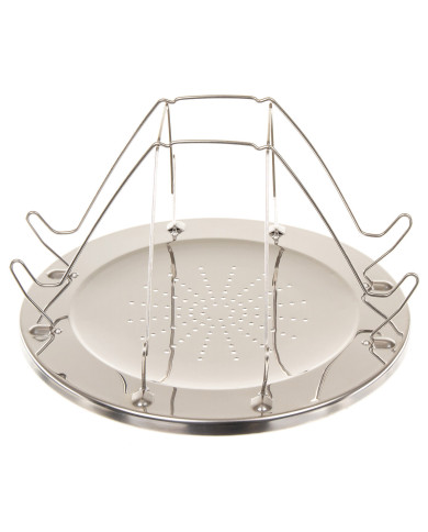 Camping Toaster, foldable, for 4 slices, with tongs