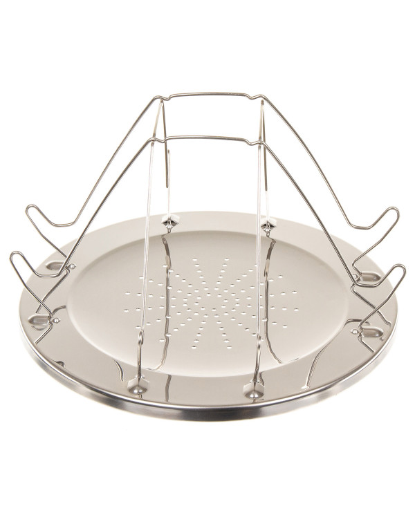 Camping Toaster, foldable, for 4 slices, with tongs