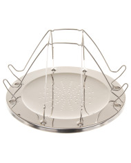 Camping Toaster, foldable, for 4 slices, with tongs