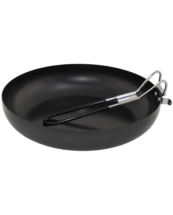 Frying Pan, with foldable handle, small