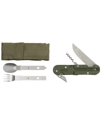 Cutlery Set, 3-part, foldable
