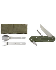 Cutlery Set, 3-part, foldable