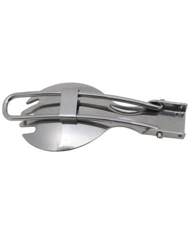 Spork, foldable, Stainless Steel