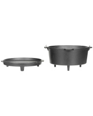 Pot, "Dutch Oven",  Cast Iron, ca. 5.7 l