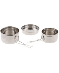 CZ Mess Kit, Stainless Steel, 3-part
