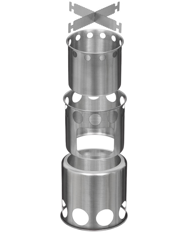 Cook Set, "Travel", Stainless Steel