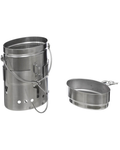 SE Mess Kit, M40, Stainless Steel,  3-part