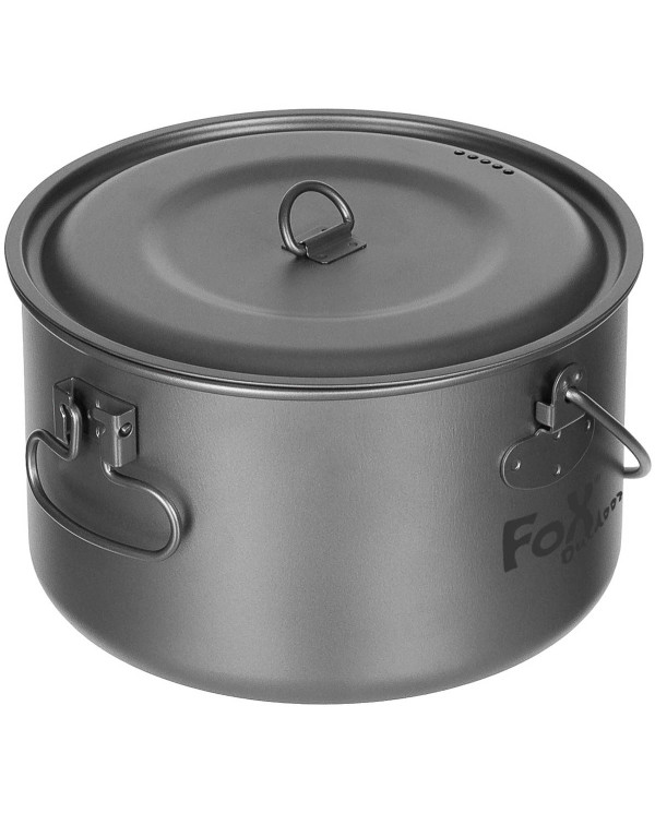 Pot, Titanium, large, with lid, ca. 1.95 l