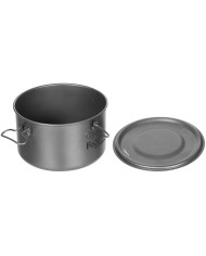 Pot, Titanium, large, with lid, ca. 1.95 l