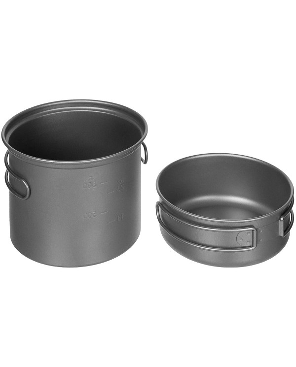Mess Kit, Titanium, pot, pan