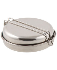 Mess Kit, Stainless Steel, 5-part