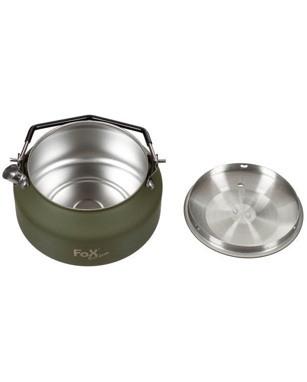 Water Kettle, OD green, Stainless Steel, ca. 1 l