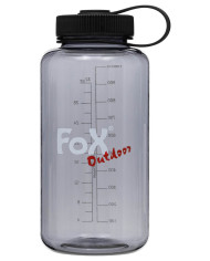 Drinking Bottle, wide mouth, Tritan, grey, 1 l