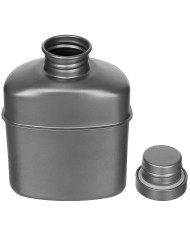 Canteen, Titanium, ca. 1 l, with bag
